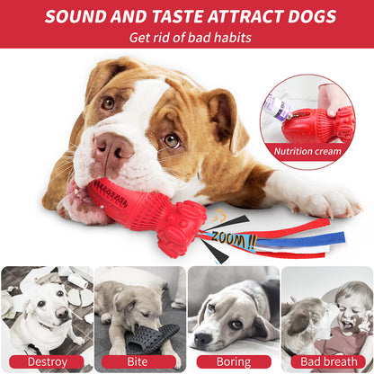 Durable Interactive Squeaky Toy for Medium to Large Dogs - Clearance Item, Random Color Selection