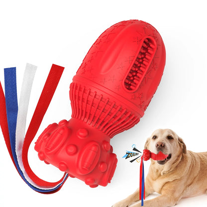 Durable Interactive Squeaky Toy for Medium to Large Dogs - Clearance Item, Random Color Selection